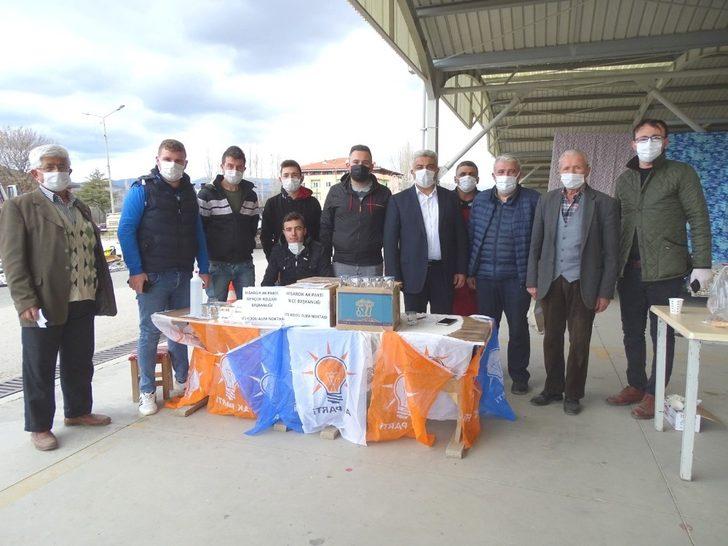 Belediye ve AK Parti Gençlik Kolları’ndan vatandaşlara HES kodu desteği G1