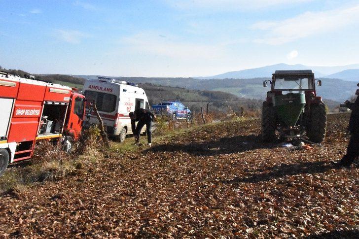 Kolunu tarım makinesine kaptıran yaşlı adam ağır yaralandı G2