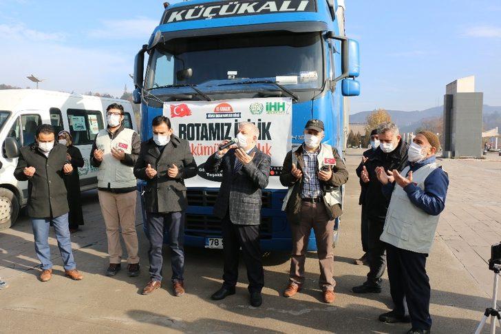 Karabük’ten Suriye’ye yardım tırı gönderildi G4