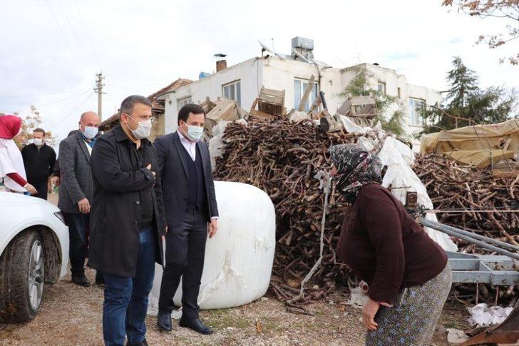 Çadırda yaşayan aileye Kaymakamlık sahip cıktı G2