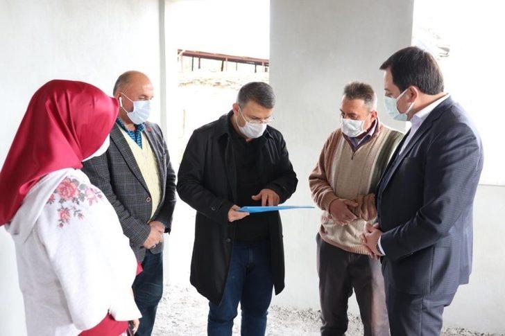 Çadırda yaşayan aileye Kaymakamlık sahip cıktı G5