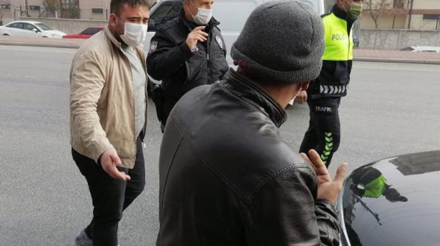 Konya'da dehşet! Aracına çarptığı sürücüyü bacağından vurdu