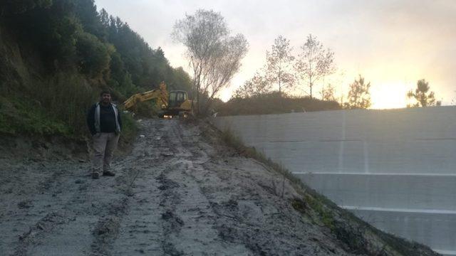 Ocaklar içme suyu barajı temizlendi