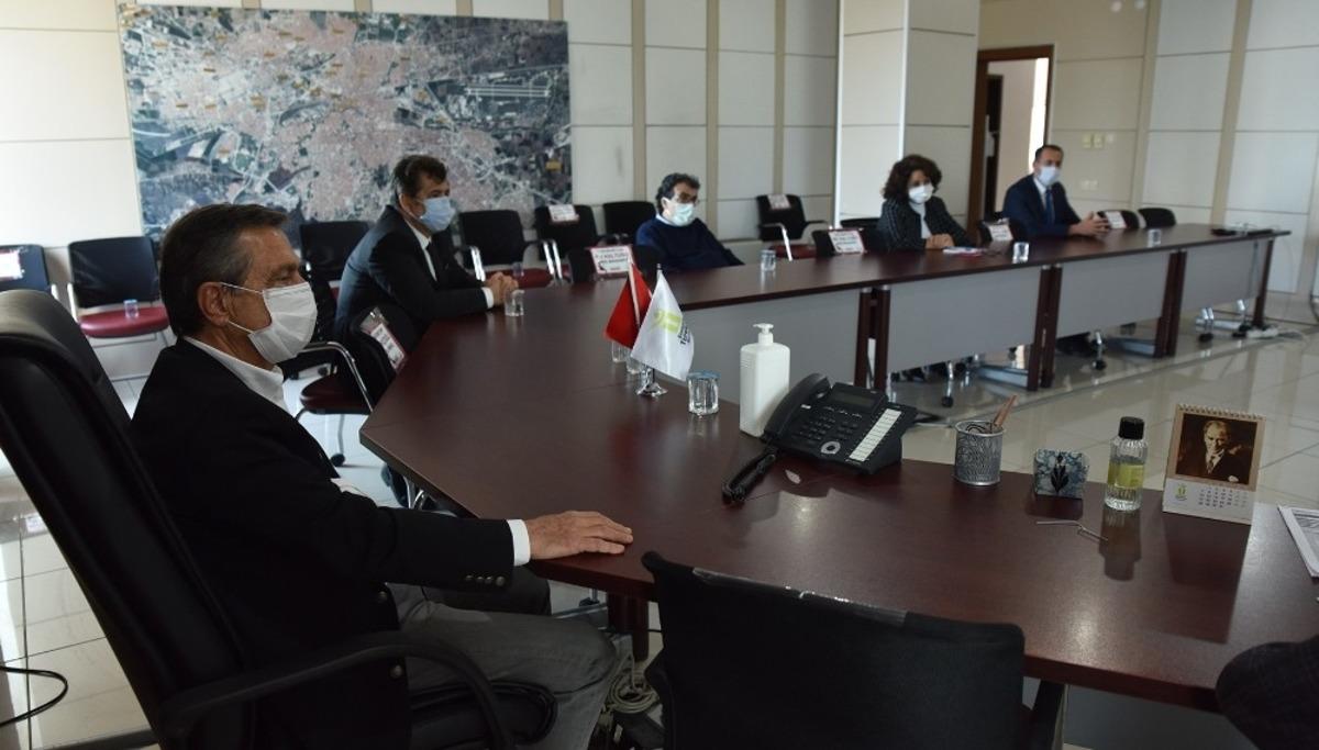 Başkan Ata&ccedil; esnaf temsilcileriyle buluştu