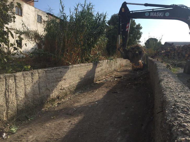 MASKİ bir dere yatağını daha temizledi G2