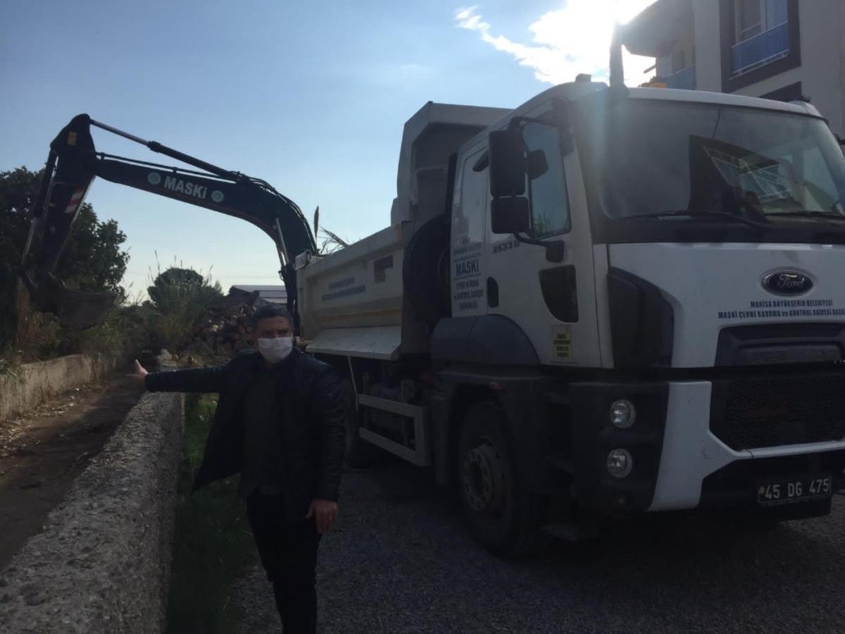 MASKİ bir dere yatağını daha temizledi