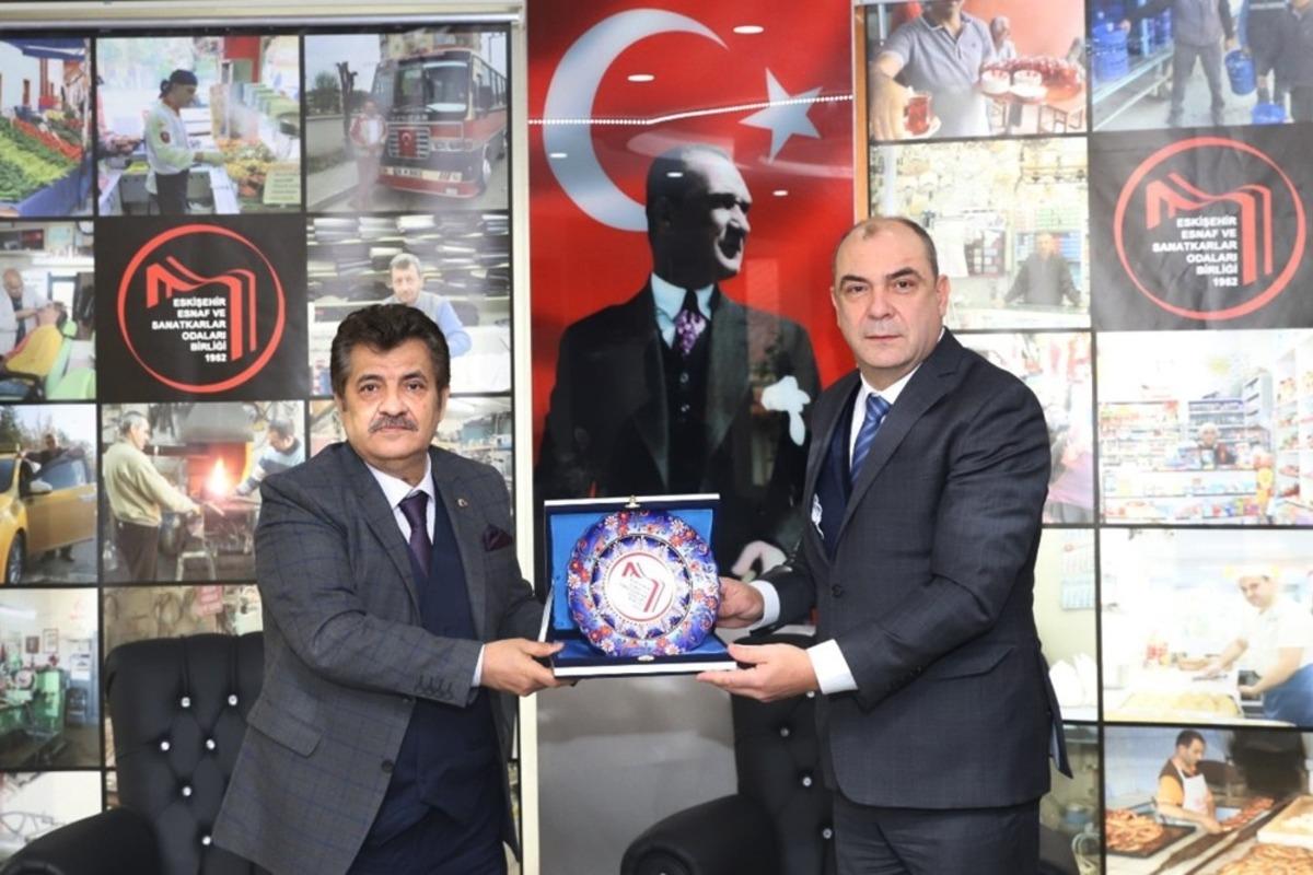 Eskişehir Sanayi Odası ve Eskişehir Esnaf Odaları Birliğinden ortak &ccedil;ağrı