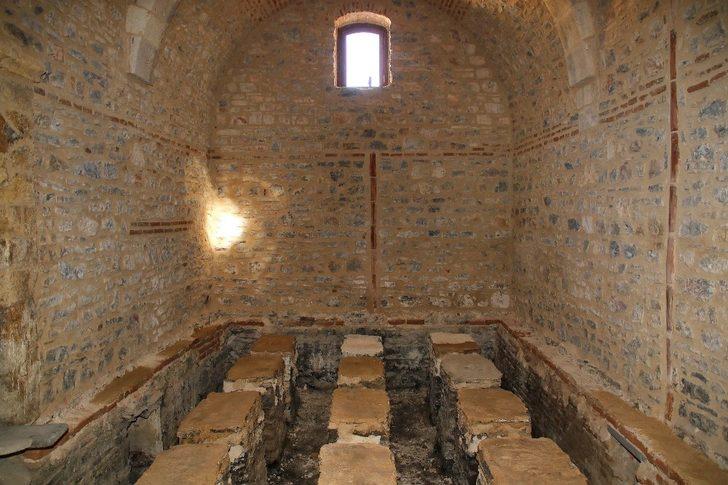 Tarihi hamamdaki restorasyonda sona gelindi G2