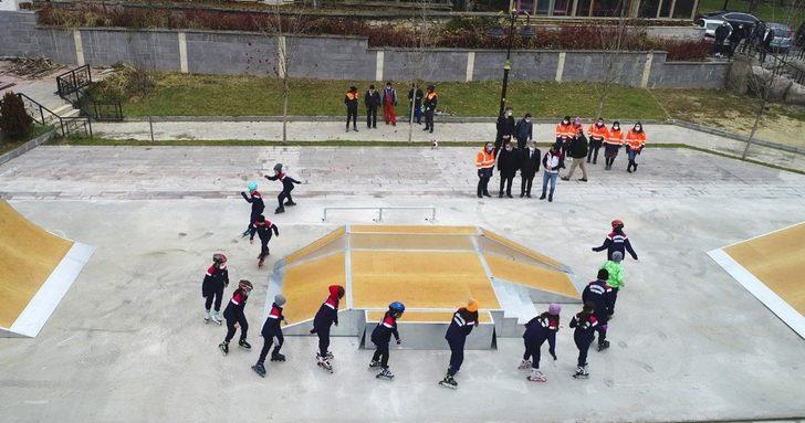 Kastamonu Belediyesinden kaykay ve paten pisti G4