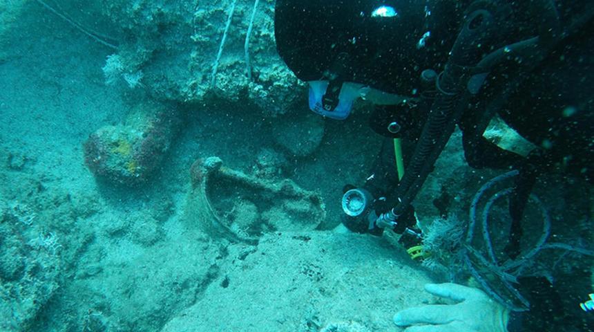 Su altı araştırmalarında Osmanlı donanmasından önemli izler bulundu