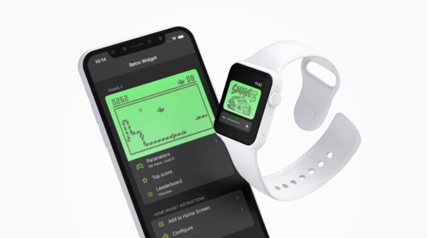 Retro Widget 2 ile yılan oyunu iPhone'a geliyor