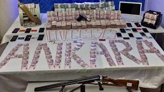 Ankara merkezli yasa dışı bahis operasyonunda 3 bavul dolusu para ele geçirildi