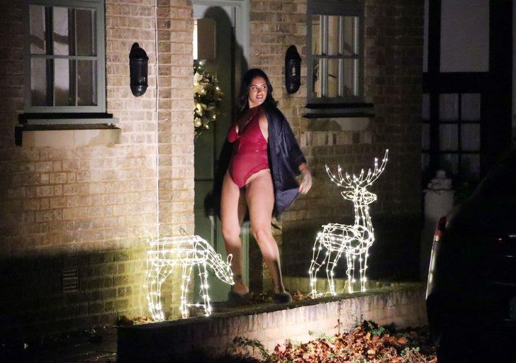 Malin Andersson gece yarısı iç çamaşırıyla sokakta görüntülendi G2