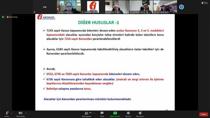 Yapılandırma kanunu online semineri gerçekleştirildi G2