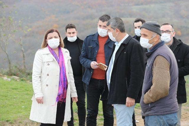 Nebihoca Mahallesi’nde parke çalışmaları tamamlanıyor