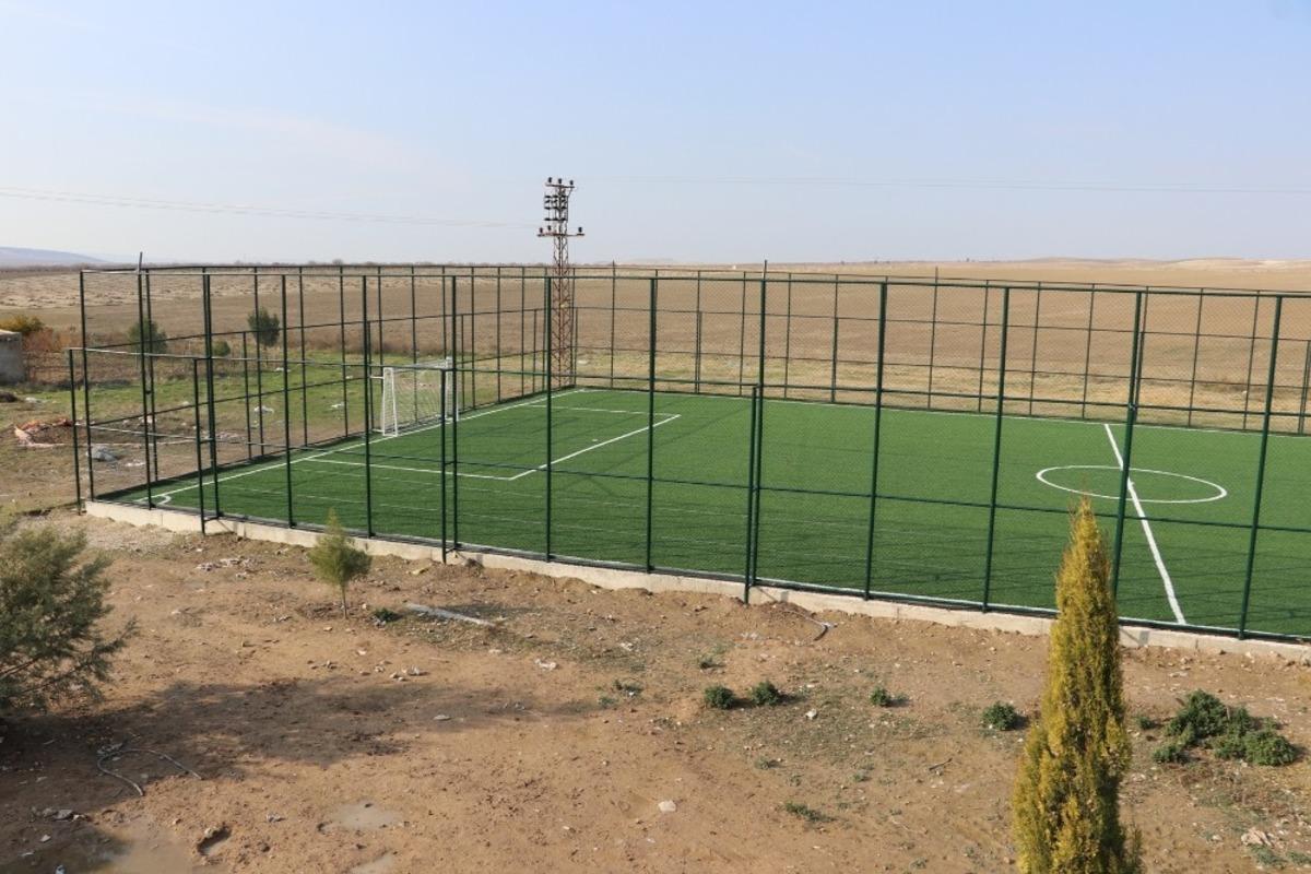 Karak&ouml;pr&uuml; kırsalında spor tesisleri artıyor