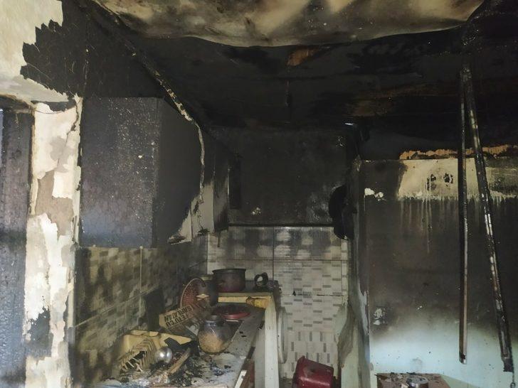 Tek katlı metruk evde çıkan yangın korkuttu G2