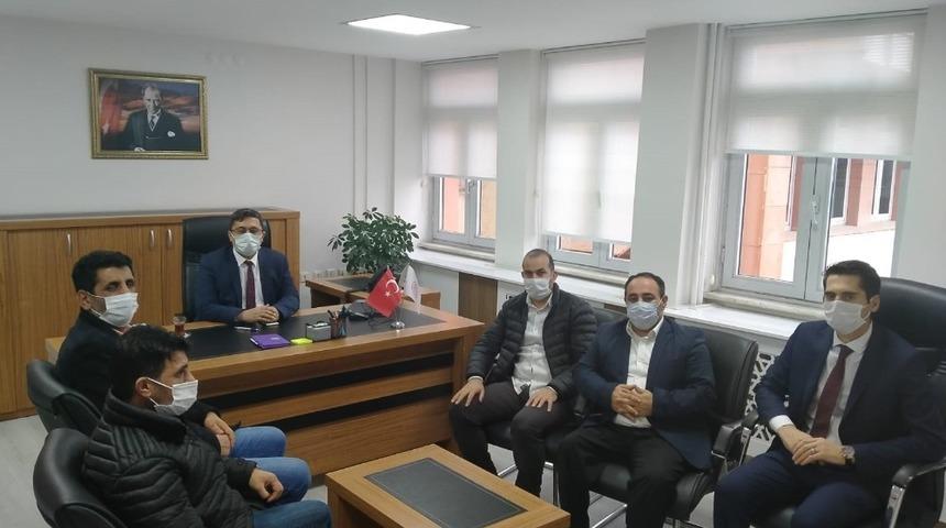 Ağrı Yurt Ay Der Başkanı Çirik’ten Vali Yardımcısı Ersöz’e ’hayırlı olsun’ ziyareti