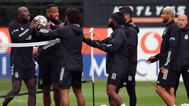 Beşiktaş 2 eksikle çalıştı