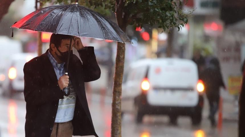 Meteorolojiden 5 il i&ccedil;in yağış uyarısı