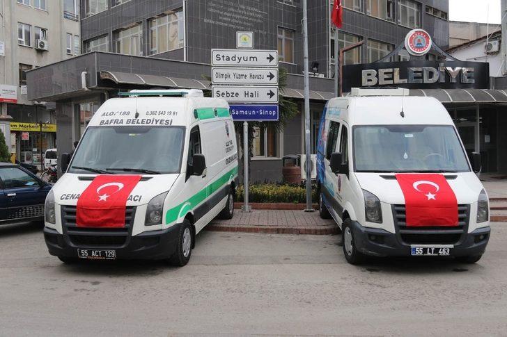 Yeni araçlar Bafra’nın hizmetinde G1