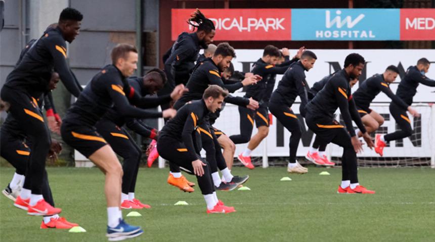 Galatasaray hazırlıklarını sürdürdü