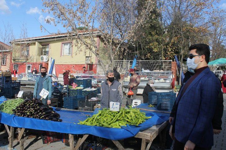 Kaymakam Kaya pazar denetiminde G1