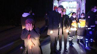 Yaralıya kalp masajı yapıldığı sırada yakınları gözyaşı döktü