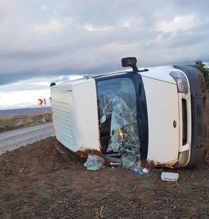 Tekirdağ’da işçileri taşıyan minibüs devrildi: 8 yaralı G3