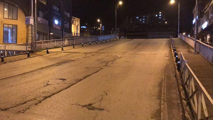 Doğu Marmara ve Batı Karadeniz'de sokağa çıkma kısıtlamasının başlamasıyla sokaklar boşaldı G1