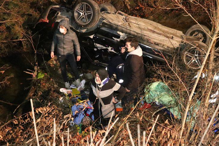Bolu'da dereye devrilen otomobilde yaralanan genç hastanede hayatını kaybetti G1