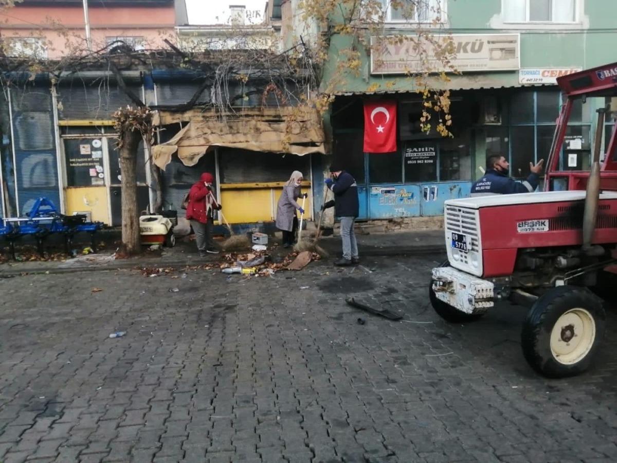 Karacasu&rsquo;da vatandaş evde, belediye g&ouml;revde