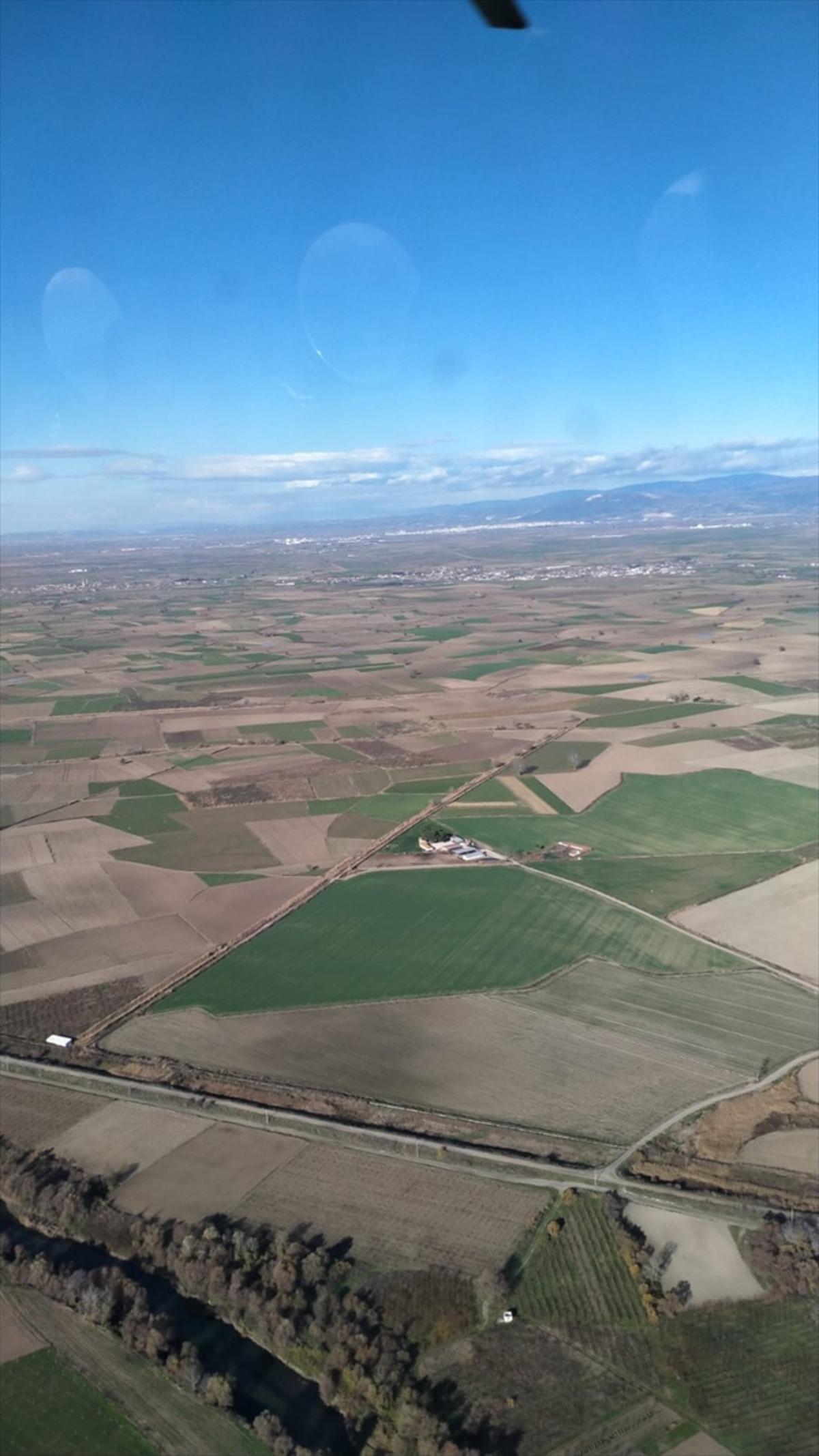 Bursa'da jandarma helikopter destekli denetim yaptı