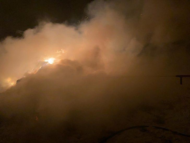 Tekman’da ot yangını G2