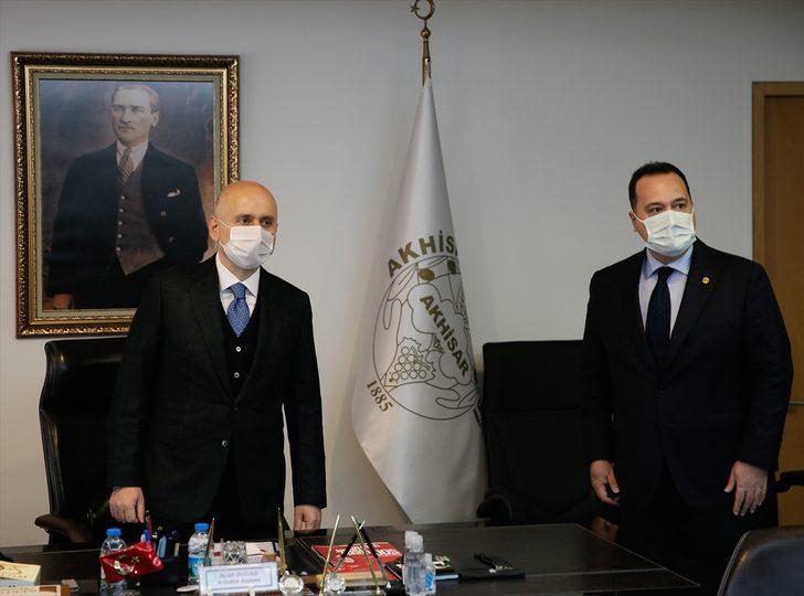 Ulaştırma ve Altyapı Bakanı Karaismailoğlu Manisa'da ziyaretlerde bulundu G4