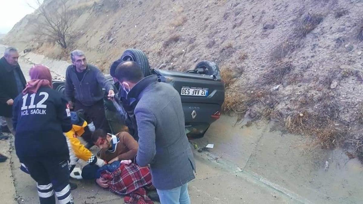 Malatya&rsquo;da trafik kazası: 3 yaralı