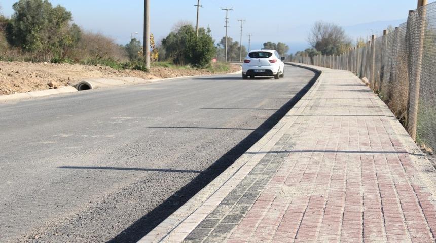 Darıca sahil parkı içindeki yol konforu arttırıldı