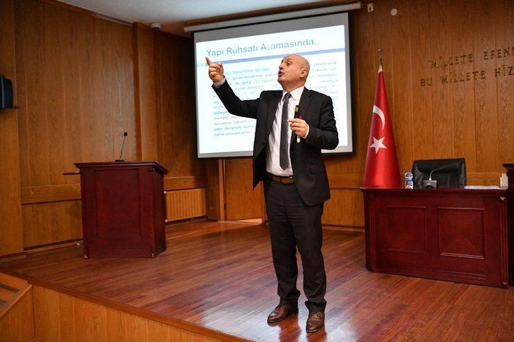 Mamak Belediyesi personeline imar mevzuatı hakkında bilgilendirme semineri G1
