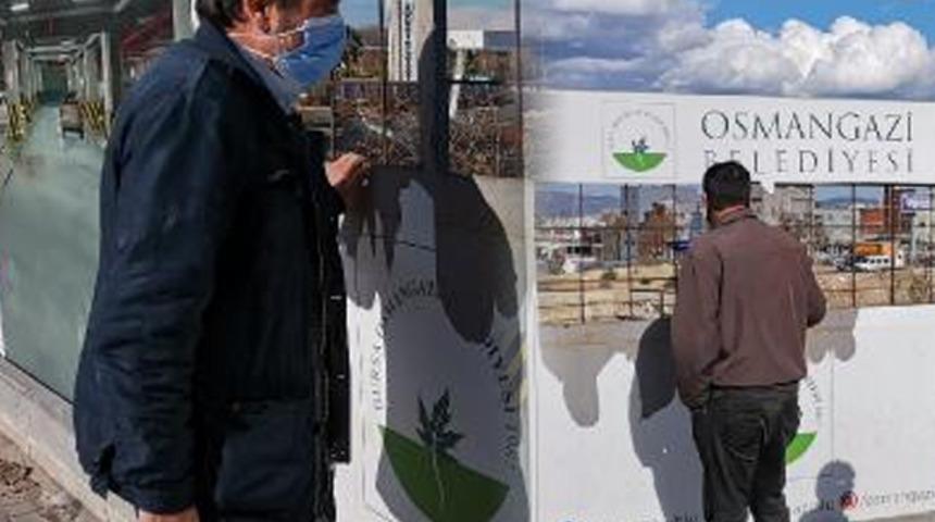 Her gün yüzlerce kişi izliyor! Şantiye izleme alanına yoğun ilgi