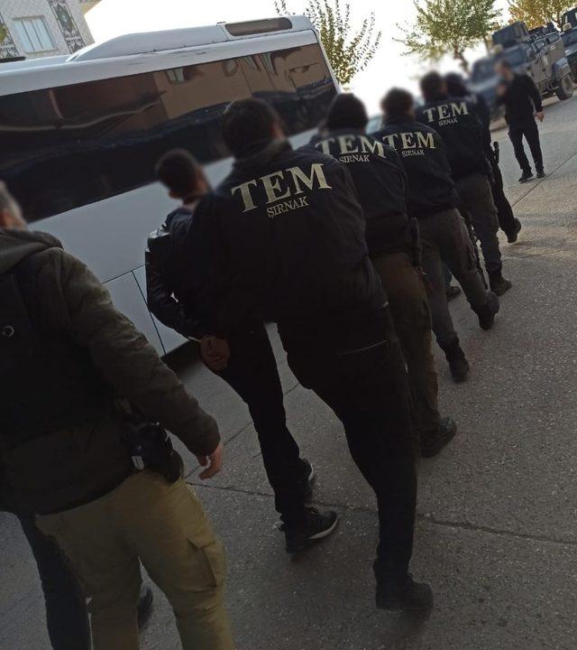 PKK/KCK silahlı terör örgütüne operasyon: 6 gözaltı