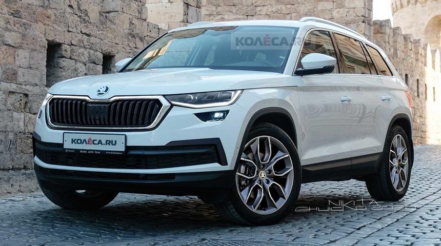 Makyajlı 2021 Skoda Kodiaq b&ouml;yle &uuml;retilebilir mi?