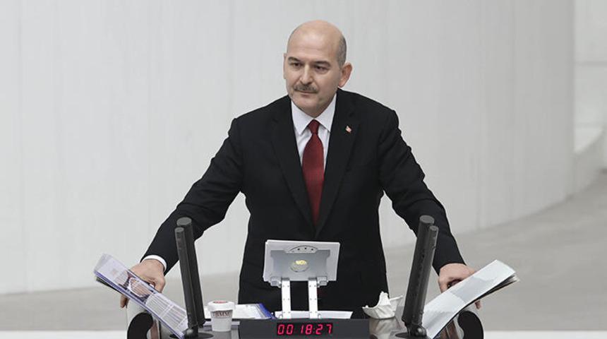 Bakan Soylu'dan TBMM Genel Kurulu'nda çok sert sözler: Teröristin destekçisine de terörist diyoruz