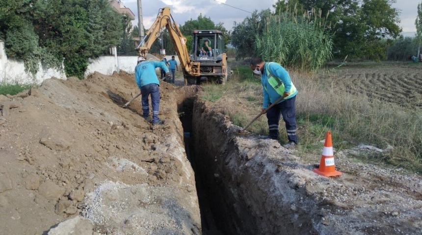 Muhtar Şakrak, &ldquo;Kanalizasyon &ccedil;alışması hayaldi ger&ccedil;ek oldu&rdquo;