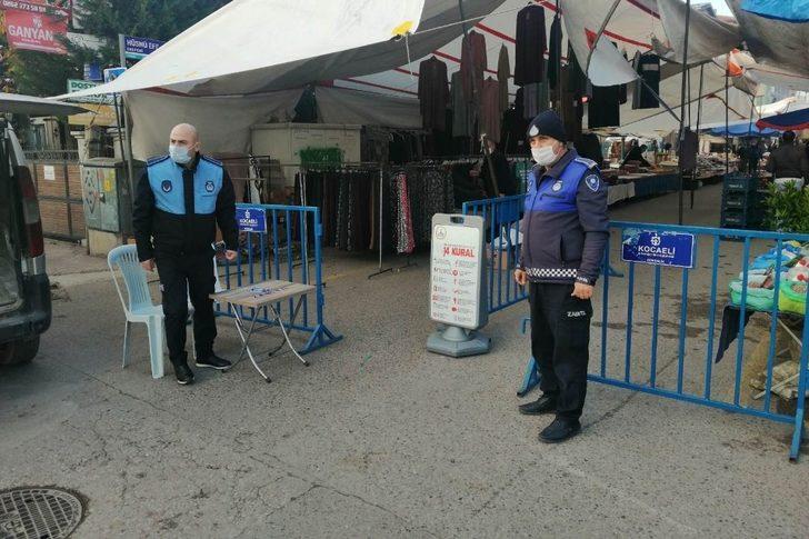 Kartepe zabıtası pazar yerlerinde aktif G2