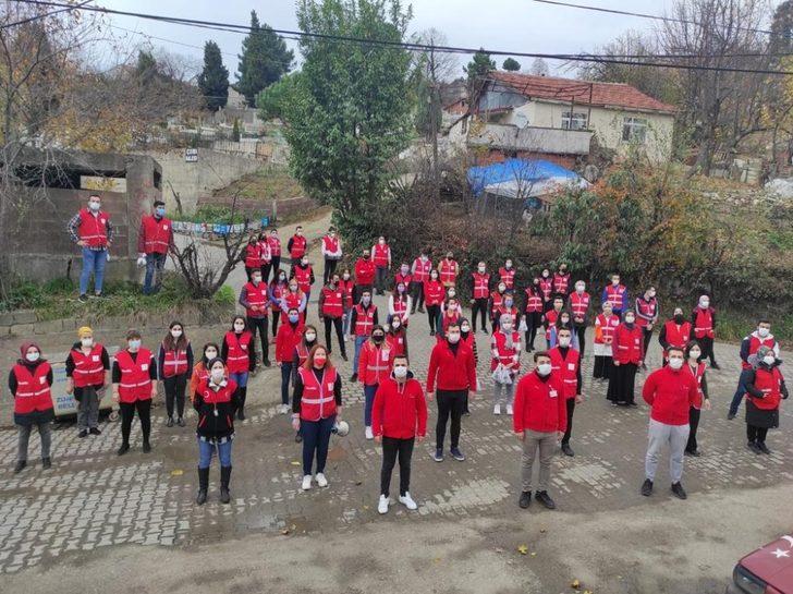 Genç gönüllüler sahada G3