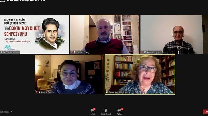 Yılın yazarı sempozyumuna çevrim içi ilgi G2