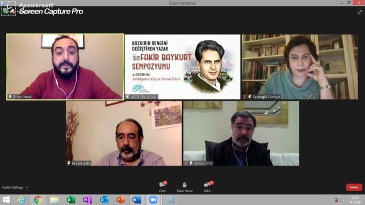 Yılın yazarı sempozyumuna çevrim içi ilgi G4