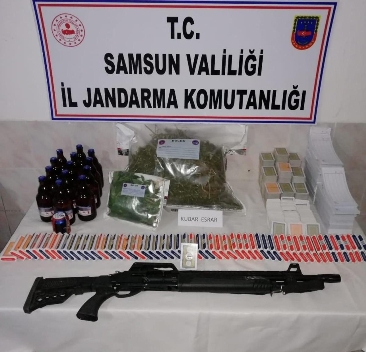 Jandarmadan kumar evine baskın: 1 g&ouml;zaltı