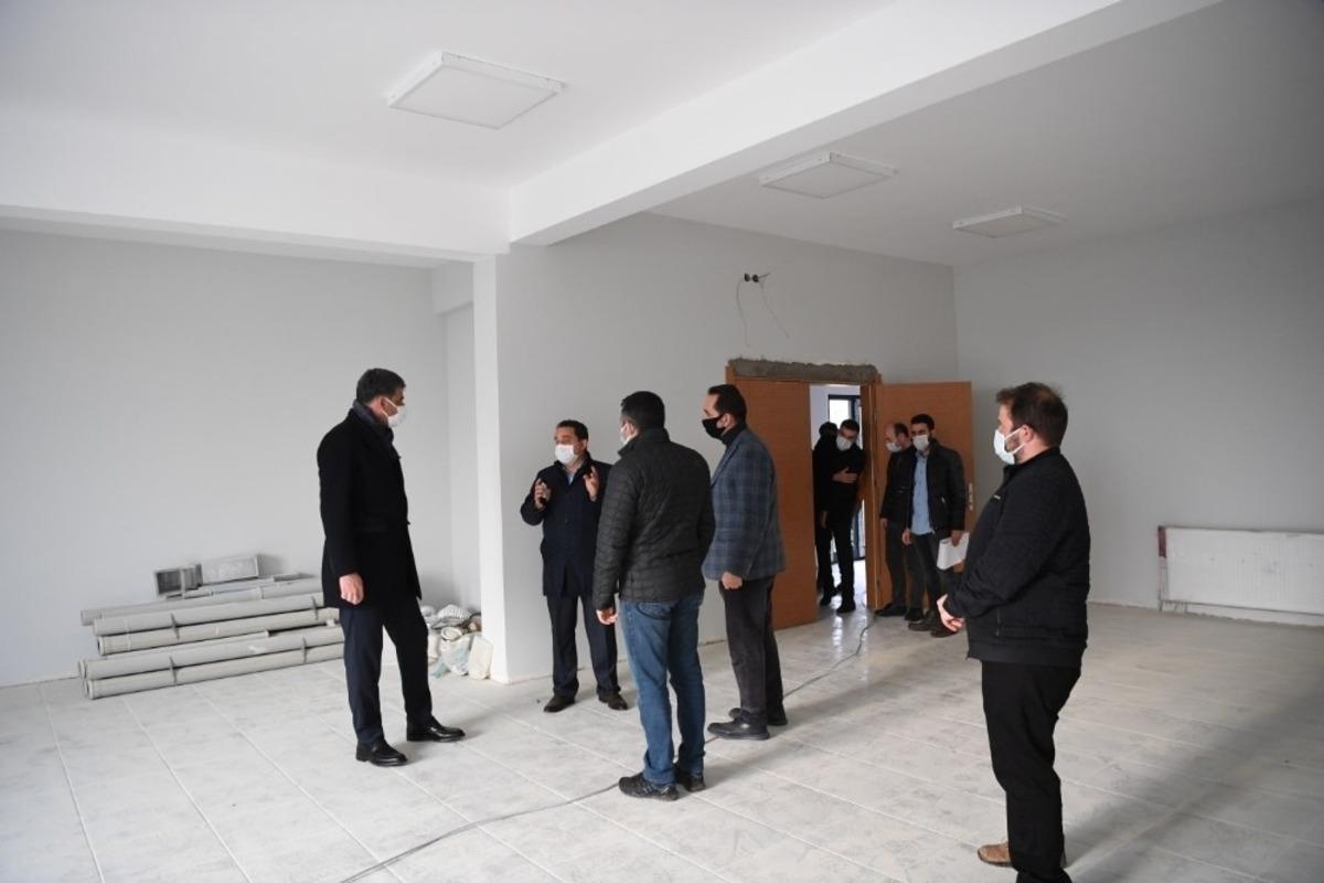 Kartepe&rsquo;de ek hizmet binası inşaatı hızlandı