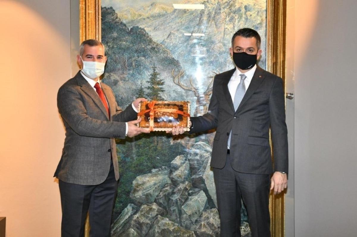 Başkan &Ccedil;ınar, Ankara&rsquo;da ziyaretlerde bulundu